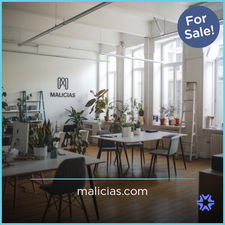 Malicias.com - Creative brandable domain for sale