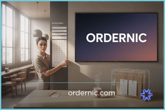 Ordernic.com - Creative brandable domain for sale