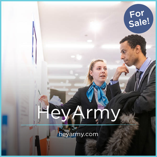HeyArmy.com - buying Unique premium names