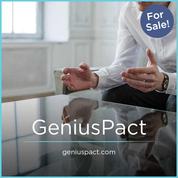 GeniusPact.com - buying Best premium names