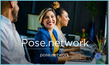 Pose.network - Creative brandable domain for sale