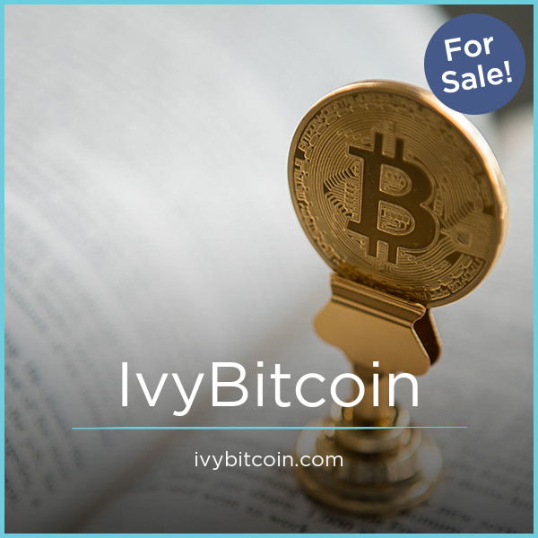 IvyBitcoin.com - buying Catchy premium names