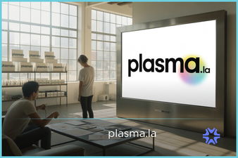 Plasma.la - Creative brandable domain for sale