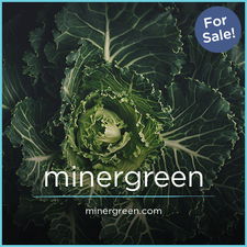 minergreen.com - Creative brandable domain for sale