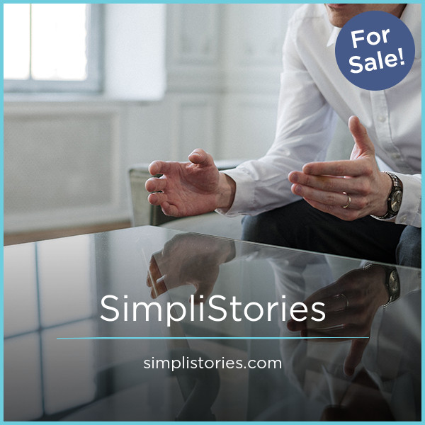 SimpliStories.com - Best premium domain marketplace