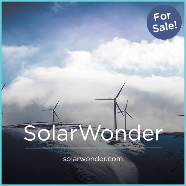 SolarWonder.com - Unique premium domain names for sale