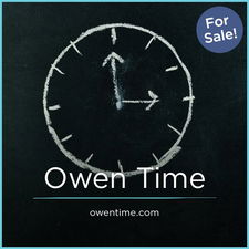 OwenTime.com - Creative brandable domain for sale