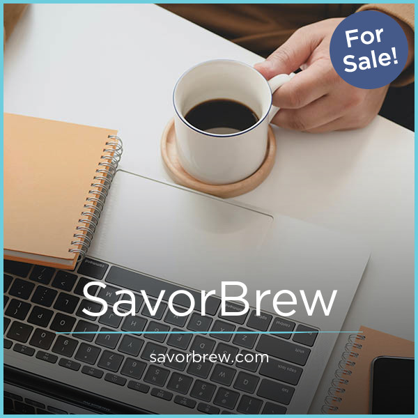SavorBrew.com - Best premium domain names for sale