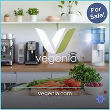 Vegenia.com - Creative brandable domain for sale