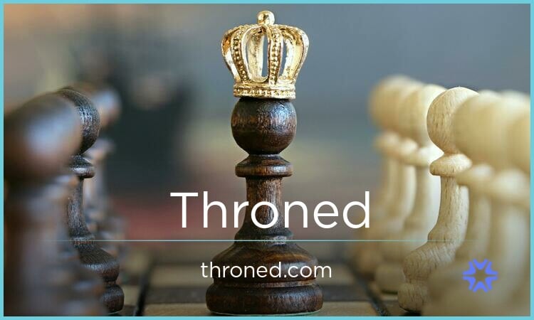 Throned.com - Catchy premium domains for sale