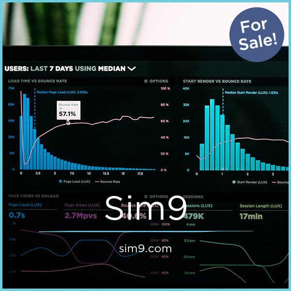 Sim9.com - Unique premium domain marketplace