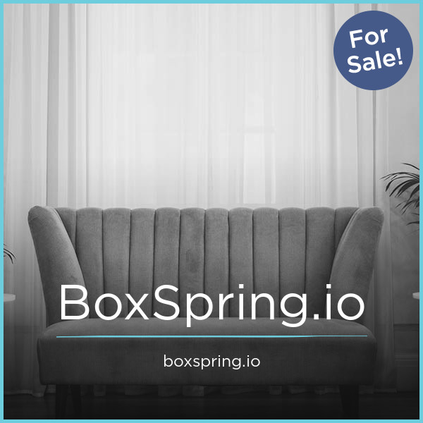 BoxSpring.io - Unique premium names