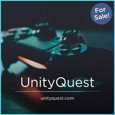 UnityQuest.com - Cool premium domains for sale