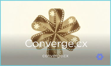 Converge.cx - Creative brandable domain for sale