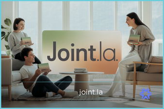 Joint.La - Creative brandable domain for sale