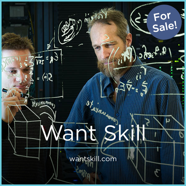 WantSkill.com - buy Great premium domains