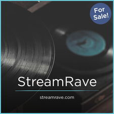 StreamRave.com - Unique premium domain names for sale