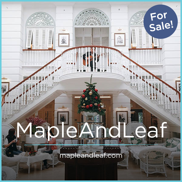 MapleAndLeaf.com - Catchy premium domain names for sale