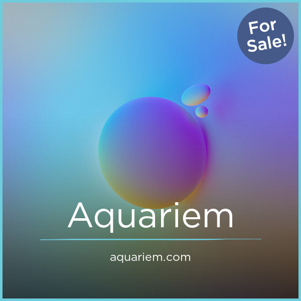 Aquariem.com - Catchy premium domain names for sale