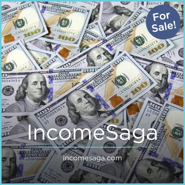 IncomeSaga.com - buy Great premium domains