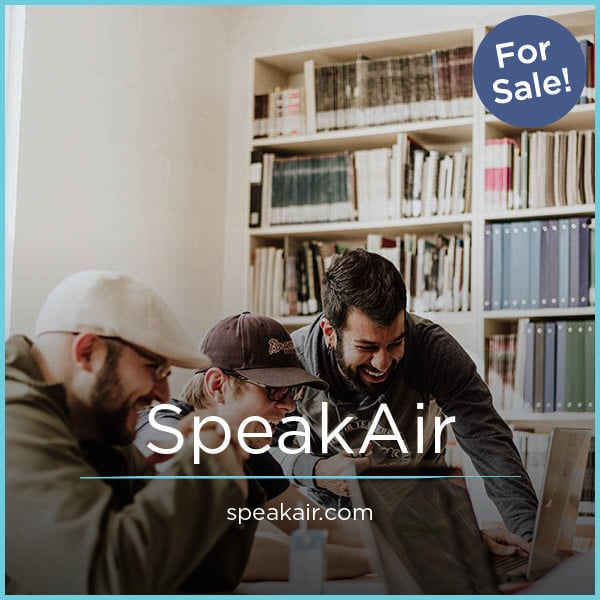SpeakAir.com - buy Creative premium names