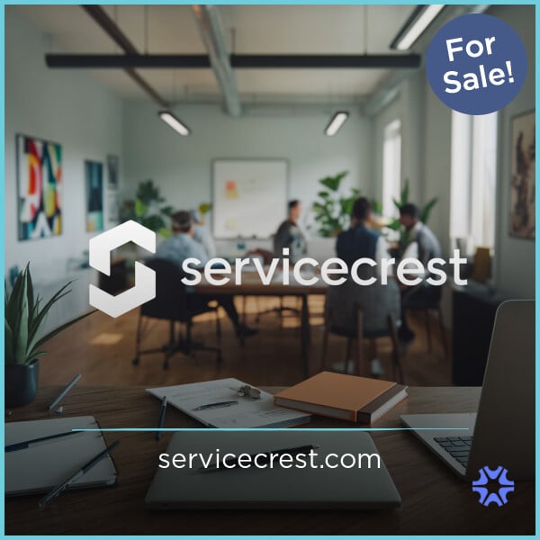 ServiceCrest.com - Good premium domain names for sale