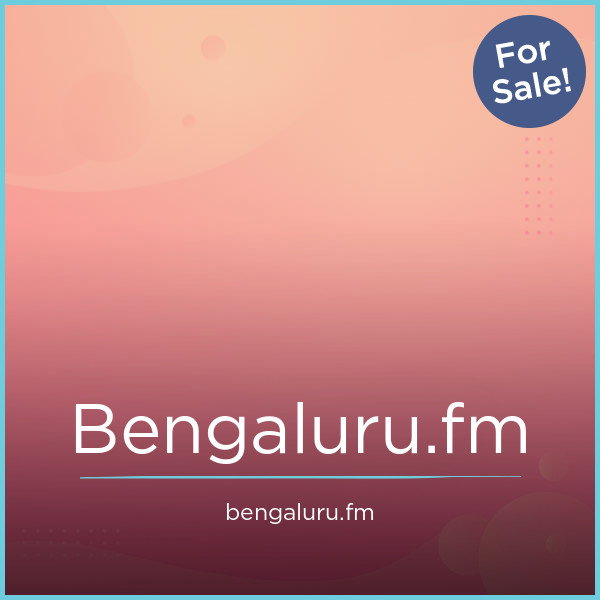 bengaluru.fm — 2