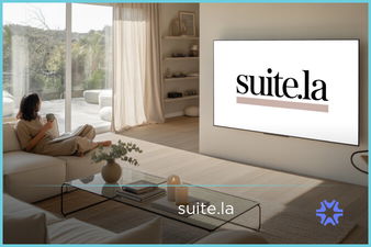 suite.la - Creative brandable domain for sale