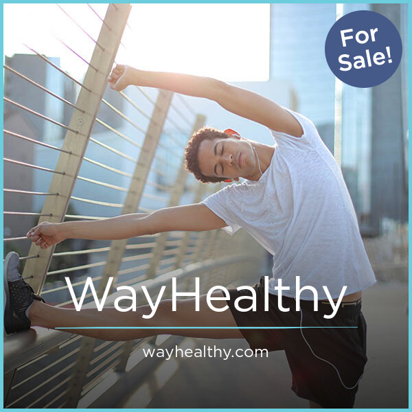 WayHealthy.com - Catchy premium domain marketplace