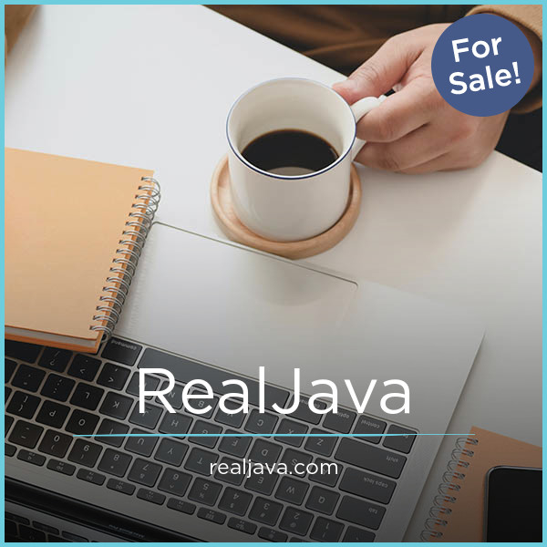 RealJava.com - Good premium domain names