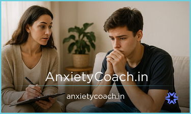 AnxietyCoach.in - Creative brandable domain for sale