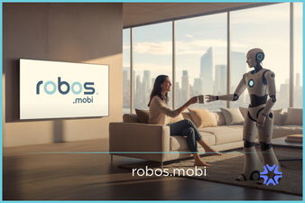 Robos.mobi - Creative brandable domain for sale