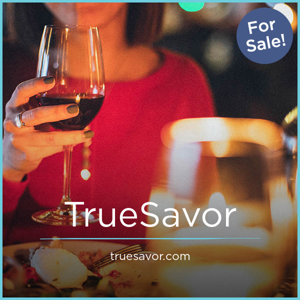 TrueSavor.com - buy Cool premium domains
