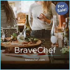 BraveChef.com - buy Great premium domains