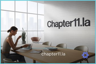 Chapter11.la - Creative brandable domain for sale