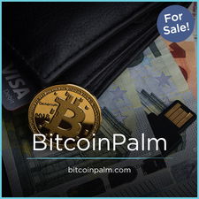 BitcoinPalm.com - Creative brandable domain for sale