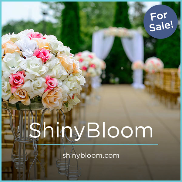 ShinyBloom.com - buy Creative premium domains