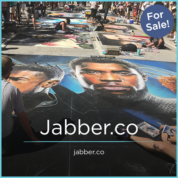Jabber.co - Best premium domain names