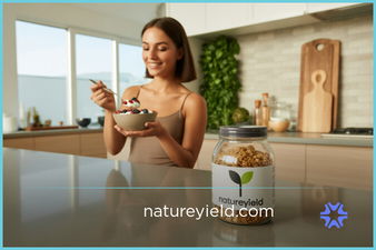 NatureYield.com - Creative brandable domain for sale