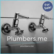 Plumbers.me - Creative brandable domain for sale