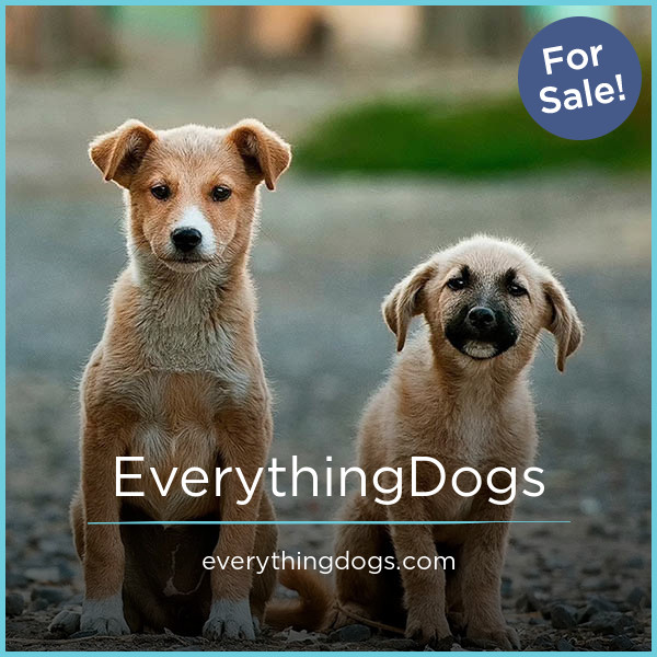EverythingDogs.com - buy Creative premium domains