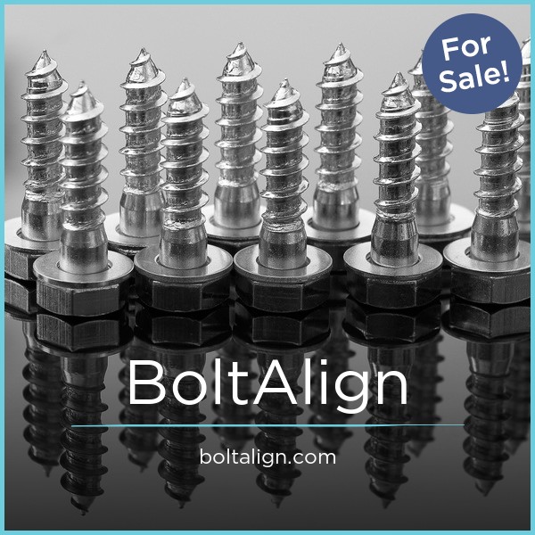 BoltAlign.com - Unique domains for sale