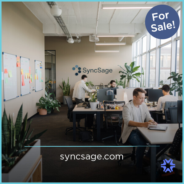 SyncSage.com - Cool premium domain marketplace