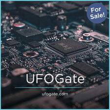 UFOGate.com - Creative brandable domain for sale