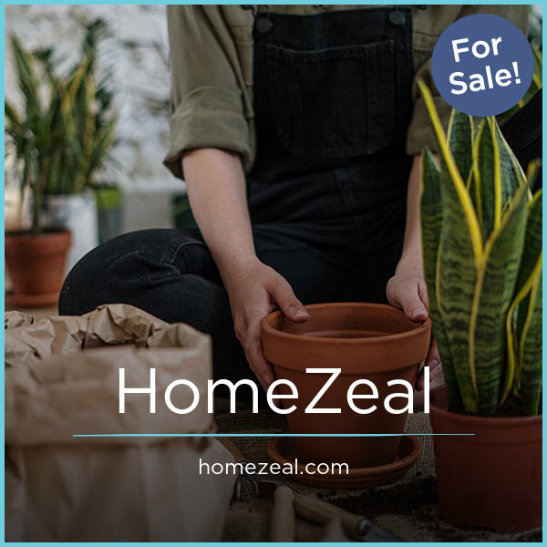HomeZeal.com - Cool premium domain names for sale