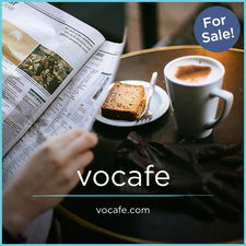 Vocafe.com - Creative brandable domain for sale