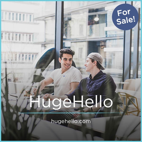 HugeHello.com - Best premium domain marketplace