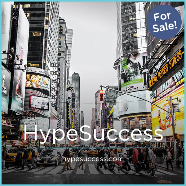 HypeSuccess.com - Creative domains for sale