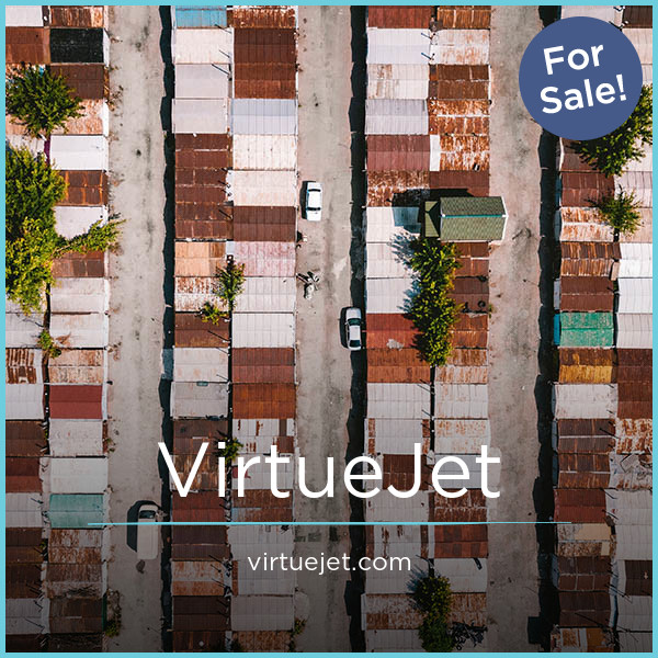 VirtueJet.com - Creative premium domain marketplace