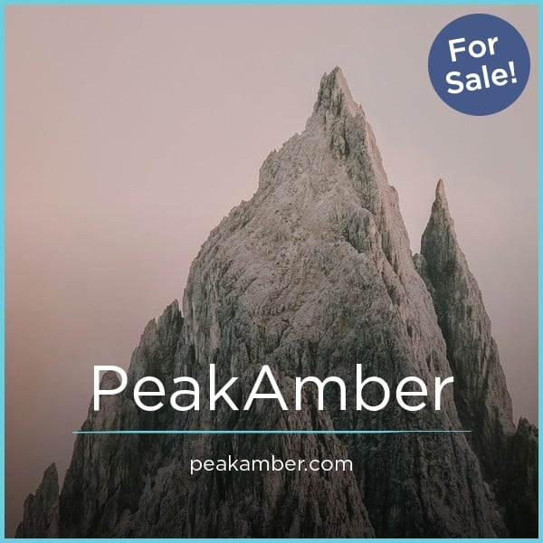 PeakAmber.com - Great premium domain marketplace